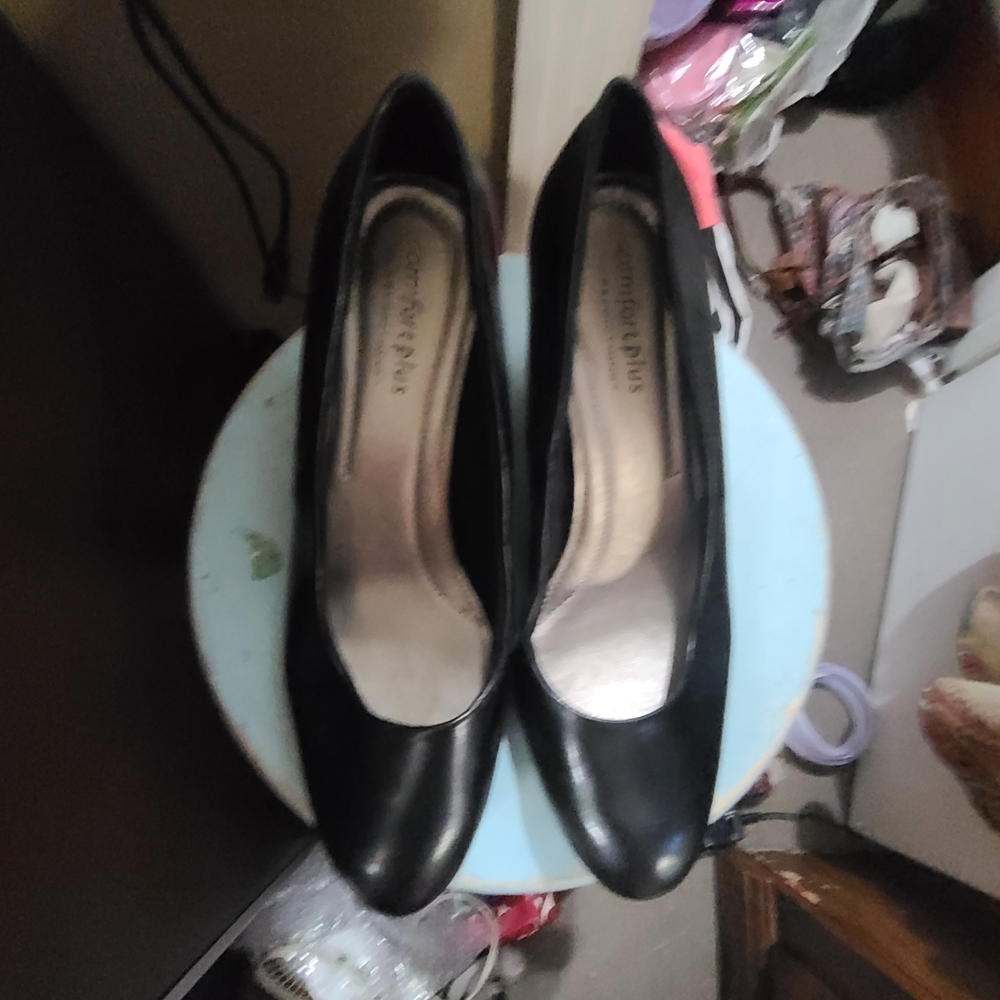 Comfort Plus by Predictions Black Heels